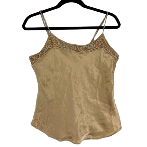 La Senza Splendida Silk Champagne Cami Women’s Size M - Picture 1 of 9